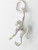 Monkey just hanging sterling silver charm .925 x 1 Monkeys charms additional view