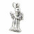 Cat Angel sterling silver charm .925 x 1 Cats Angels Remebering charms