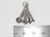 Measuring Spoons sterling silver charm .925 x 1 measure spoon charms detail