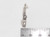 Ice Cream scoop sterling silver charm .925 Icecream Ices scoops side view