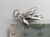 Peas in pod sterling silver charm .925 x 1 Pea and vegetable charms size example