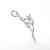 Mouse on an ear of corn sterling silver charm .925 Mice charms additional view