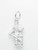 Scottish Warrior sterling silver charm .925 Scotland Battle Warriors extra view