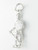 Scottish Warrior sterling silver charm .925 Scotland Battle Warriors further view