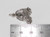 Cop Car sterling silver charm .925 Police Cars charms size example