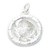 Thistle sterling silver charm pendant .925 Scottish and Thistles charms