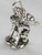 Fairy crouching sterling silver charm .925 fairies charms pendants further view