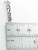 2009 Year sterling silver charm .925 Anniversary Birthday charms detail