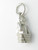 Santa STUCK In Chimney sterling silver charm .925 x 1 Christmas charms
