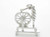 Spinning wheel sterling silver charm .925 x 1 Sewing charms A image 6