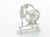 Spinning wheel sterling silver charm .925 Sewing charms A further view