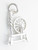 Spinning wheel sterling silver charm .925 x 1 Sewing charms A