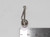 Bath Brush sterling silver charm .925 x 1 Bathbrush Washing charms detail