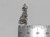 Libra sterling silver charm .925 Zodiac Zodiacs charms side view