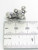 Ram - Goat sterling silver charm .925 Rams Goats Aries Zodiac charms detail