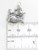 Fish sterling silver charm pendant .925 Fishes Pisces zodiacs charms additional view