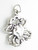 Crab sterling silver charm pendant .925 Cancer Crabs Zodiac charms extra view