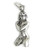 Virgo sterling silver charm .925 x 1 Zodiacs charms