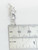 Lady Golfer sterling silver charm .925 Ladies Golfing charms detail
