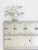 Jockey on horse sterling silver charm .925 Racing charms A1 size example