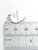 Best Friends Heart charm - pendant .925 Friendship Friend charms size example