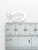 13 in a lucky horseshoe sterling silver charm .925 Thirteen charms side view