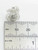 Wedding Bell sterling silver charm .925 Non Ringing Bells charms detail