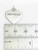 Mother sterling silver heart charm pendant .925 Family charms detail