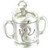 Baby Sipper Cup sterling silver charm .925 Babys Babies Cups charms
