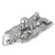 Person laying on a beach towel sterling silver charm .925 Holiday
