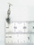 Angel Fish sterling silver charm .925 Fishes charms side view