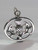 Celtic style thistle sterling silver charm .925 Thistles charms additional view