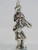 Screaming Woman sterling silver charm .925 x 1 Now who wound her up additional view