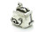 Toaster sterling silver charm .925 Toast Toasting Toastie charms additional view