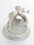 Bell large sterling silver charm .925 Moving clapper Church Wedding additional view