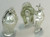 Russian doll sterling silver opening charm .925 x1 Matryoshka dolls charms side view
