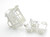 Opening Gypsy Caravan sterling silver charm .925 Fortune Tellers charms side view