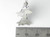 Chinese Dragon LARGE sterling silver charm pendant .925 Dragons alternate view