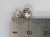 Volleyball SMALL sterling silver charm .925 Volleyballs charms detail