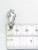 Irish Hard Shoe sterling silver charm .925 Dancing charms size example