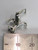 Boston Terrier dog sterling silver charm .925 Terriers Dogs charms A1 side view
