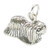 Pekingese dog sterling silver charm .925 x 1 Doggy charms