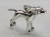 Pointer Dog sterling silver charm .925 Pointers dogs charms alternate view