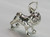 Pug Dog sterling silver charm .925 x 1 Pugs Dogs Doggy charms