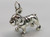 Bulldog sterling silver charm Dog .925 x 1 Bull Dogs charms