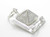 Pyramid Opening sterling silver charm .925 Egypt Pyramids charms side view
