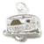 Caravan opening sterling silver charm .925 Caravan Holidays charms