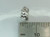 Shih Tzu small sterling silver charm .925 ShihTzu Shitsu Dog charms side view