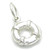 Life Buoy sterling silver charm .925 Lifebuoy Preserver Boy charms