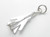 Jet Aircraft sterling silver charm .925 Jets Planes Aeroplanes additional view